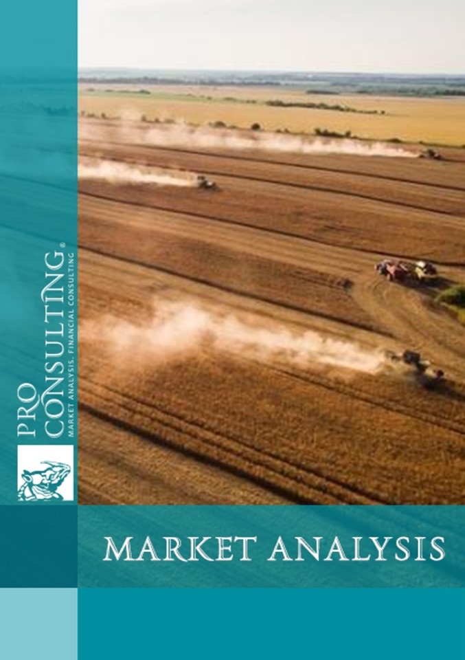 Market research report on impact of the war on the Ukrainian agricultural market. 2023 year